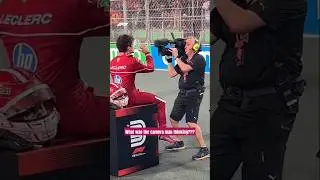 Charles Leclerc drinking water #mustbethewater #charlesleclerc #f1 #f1edit #titanic #cameraman