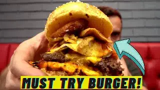 MUST TRY Burger & WAFFLES In BRADFORD!