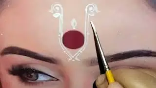 Easy Tilok kolka design Bengali bride &hearts;️