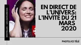 En direct de l'univers: Jay du Temple est l'invit&eacute; du 21 mars 2020