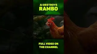 AI is furious! Rambo has a new partner - a fighting cock!