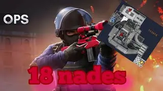 [C ops]18 nades by Me on map bureau