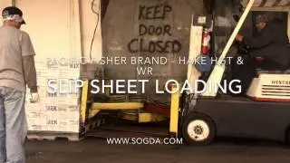 Slip Sheet Loading