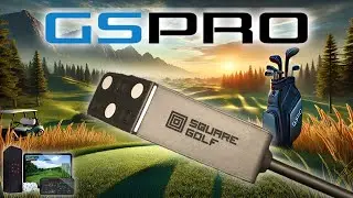 Swing Stick & GSPro! Using Square Golf Launch Monitor Swing Stick For 18 Holes ⛳️