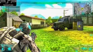 Tom Clancy's Ghost Recon Predator - PSP Gameplay 4k 2160p (PPSSPP)