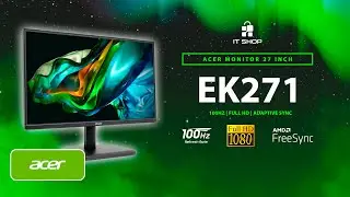 Kualitas Gambar yang jernih , desain minimalis : review Acer EK271 27 inch