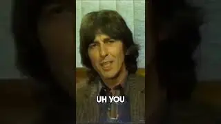 Джордж Харрисон говорит о Джоне Ленноне и The Beatles как о группе #thebeatles #georgeharrison