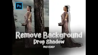 Background Remove | Photoshop | Drop Shadow