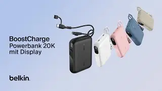 BoostCharge Powerbank 20K mit Display