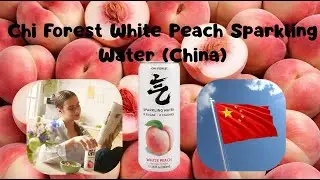 Chi Forest White Peach Sparkling Water (China)