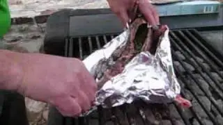 Grilled Opossum--Bland County Survivorman