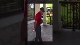 Tiger Woods 2 drills to help his back pain and stop early extension.