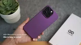 Microfibre Lining Hard Slim Case for iPhone 14 /14 Plus /14 Pro /14 Pro Max