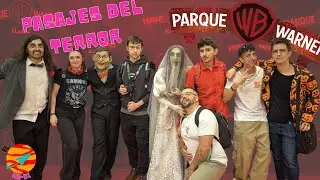  TERRORÍFICAS REACCIONES - HALLOWEEN PARQUE WARNER 2025