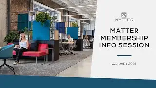 January 2026 MATTER Membership Info Session