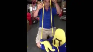 Assembly of Kogee baby swing chair