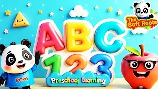 Preschool Learning activities for 3 year olds at home | Learn ABC Phonics Shapes Numbers Colors 🌈