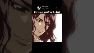 Our Man Tsukasa is finally back from the dead #anime