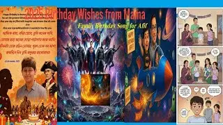 HappyBirthday Afif | Heartfelt Birthday Song |Music Video | A Beautiful Bilingual Tribute| Dr. Litu
