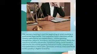 Supreme Court Poised to Rule on Online Gaming GST in January: A Shot in the Arm for the Industry?