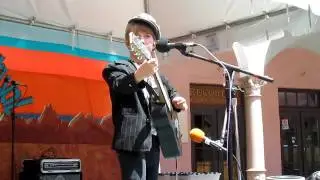 Tucson Folk Festival 2010 Leopard Skin Pill-Box Hat