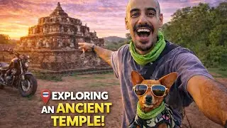 Ancient Ruins, Stray Dogs 🐕 & Big Dreams 🇹🇭 | Part 2 Across Thailand #temple #feedingdogs #mrabbosi 