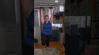 No-floor core workout! Standing & seated strength from your fave plus-size trainer. Coaching open.