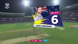 Pakistan vs. New Zealand 1st semi-final T20 2022