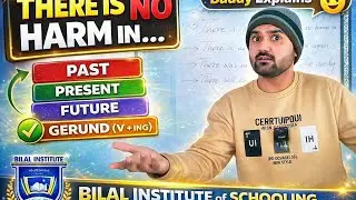 Gerund Usage Explained | &ldquo;There Is No Harm In&rdquo; Structure | English Grammar Lesson