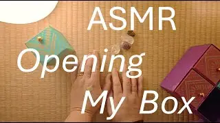 ASMR Opening My Box - #asmr #zen #hands #tatami #paperbox
