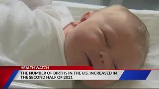 U.S. births increased in the second half of 2021