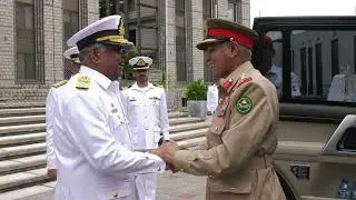 CHIEF OF STAFF BAHRAIN DEFENCE FORCE CALLS ON CHIEF OF THE NAVAL STAFF AT NAVAL HEADQUARTERS