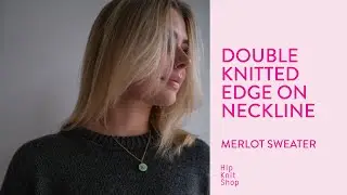 Sweater neckline tutorial step by step
