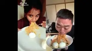 Funny Food Challange    Who will win !? INDIA Vs CHINA