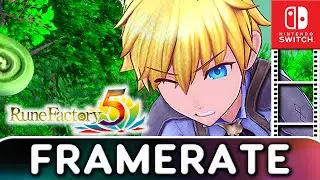 Rune Factory 5 | Nintendo Switch Frame Rate Test