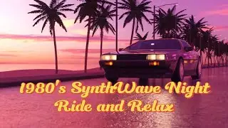 Synthwave Driving Mix 80s Neon Cruise with Royalty-Free Music