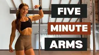 5-Minute Upper Body Workout for Pole Strength | No Equipment Follow Along