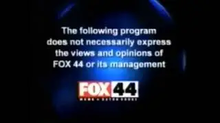 WGMB Paid Program Disclaimer Opening Early to Mid 2000s