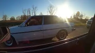 Bakers LSX Swapped Toyota Cressida Gets The Hit and Gets Gapped On A Roll.