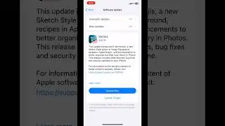 Apple ios 18.5 Stable Release Iphone 11 new features #youtubeshorts #iphone