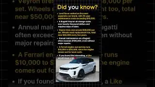 This Car Costs More To Maintain Than A House