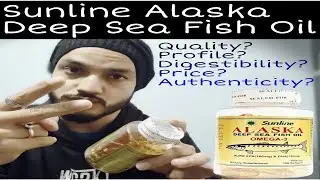 Sunline Alaska Deep Sea Fish oil review | Made in USA HQ Omega 3 supplement