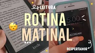 MINHA ROTINA DA MANHÃ | ACORDANDO AS 5:00AM (5amclub)