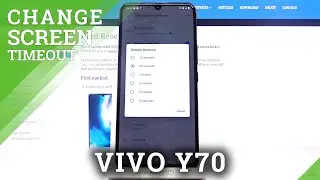 How to Set Up Screen Timeout in VIVO Y70 &ndash; Screen Display Time