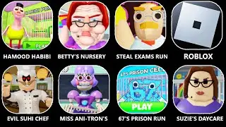 Roblox,TIM'S GRUMPY GRAN,MR CRAZY'S FAMILY,PRISON BORRY RUN,Carnival Of Terror,BEN'S HIDEOUT SCARY'S
