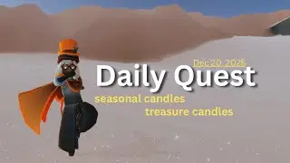 Daily Quest 20 Dec 2025 - meet up with Apologetic Lumberjack and help him push the tree | Sky CotL
