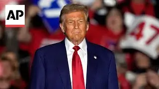 Trump denigrates Detroit at a rally in swing state Michigan