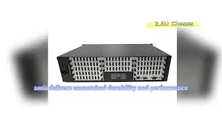🔥Professional 2.5U 4K 32-Input 64-Output Audio Video Chassis