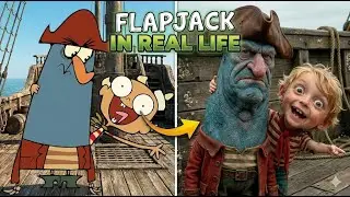 Flapjack in Real Life| AI Art Transformation #flapjack #AIArt #AIGenerated