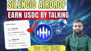Silencio Ai Voice Recording Airdrop | Train Ai With Your Voice | How to Withdraw USDC on Silencio Ai